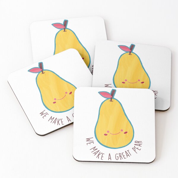 Item preview, WE MAKE A GREAT PEAR | LOVE  designed and sold by MUDUGAMU.