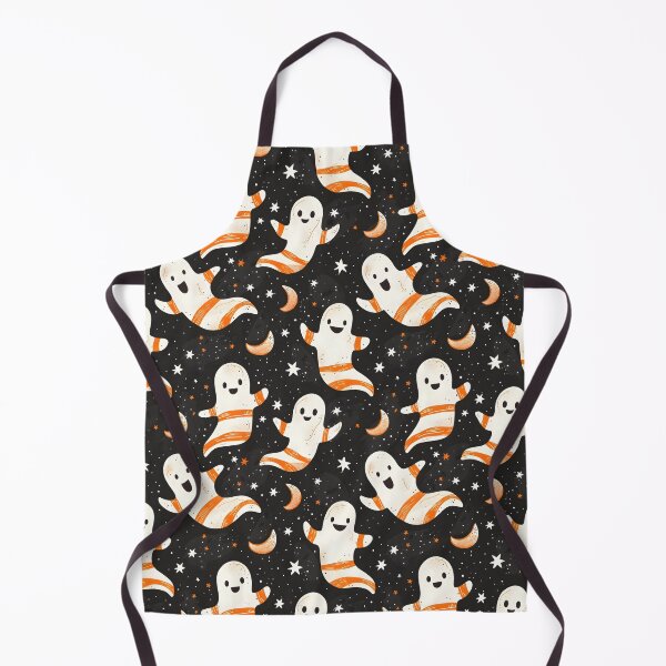 Item preview, Cute Halloween Ghosts Pattern designed and sold by Snifferius.