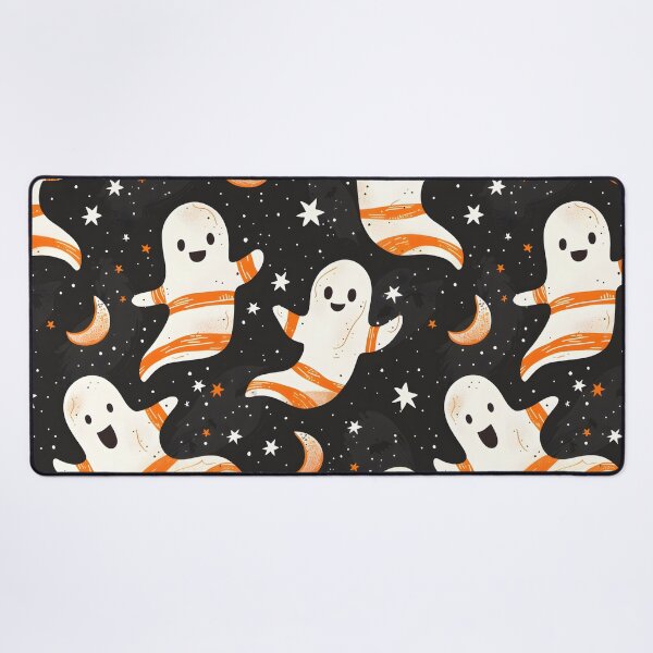 Item preview, Cute Halloween Ghosts Pattern designed and sold by Snifferius.