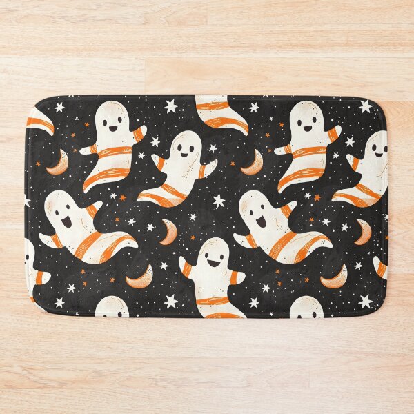 Item preview, Cute Halloween Ghosts Pattern designed and sold by Snifferius.