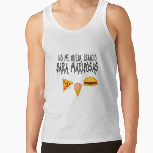 COMIDA ANTES QUE MARIPOSAS Camiseta de tirantes