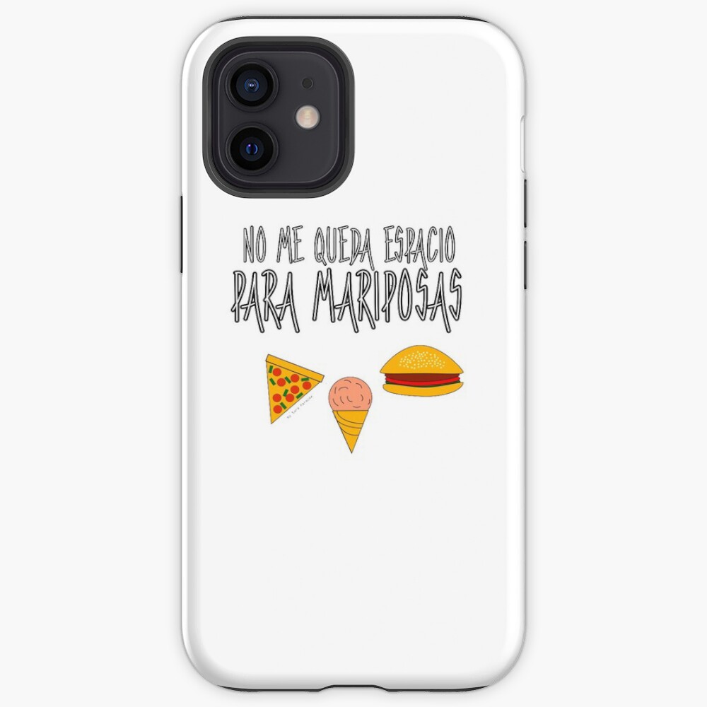 COMIDA ANTES QUE MARIPOSAS Funda y vinilo para iPhone