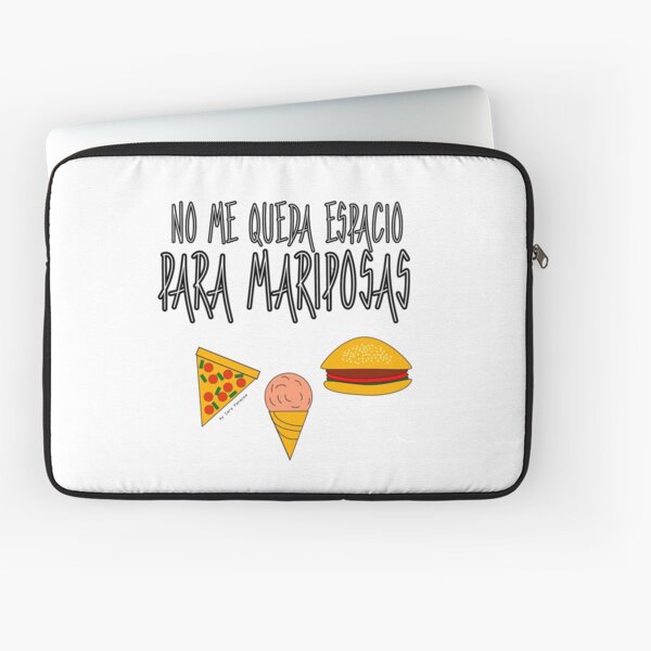 COMIDA ANTES QUE MARIPOSAS Funda para portátil