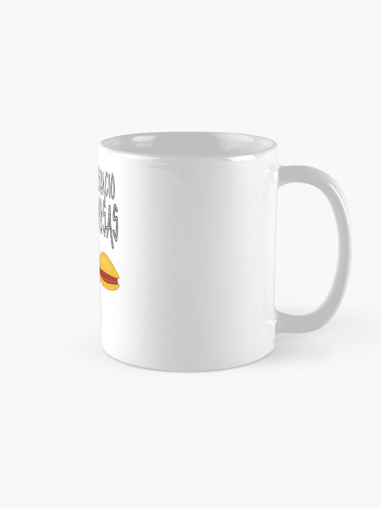 Vista alternativa de Taza COMIDA ANTES QUE MARIPOSAS