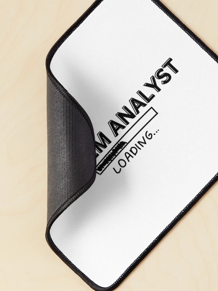 Thumbnail 2 of 5, Mouse Pad, System Analyst Loading designed and sold by PatchMerch.