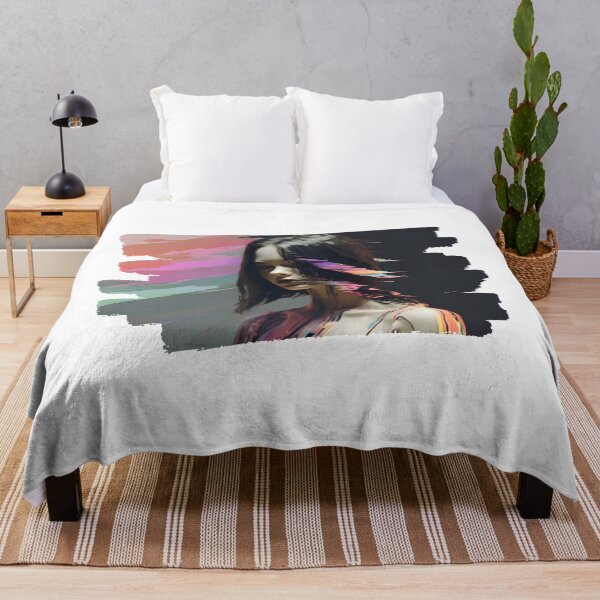 Item preview, Beautiful Stylized Woman Glitch Art 2 designed and sold by Jason123za.