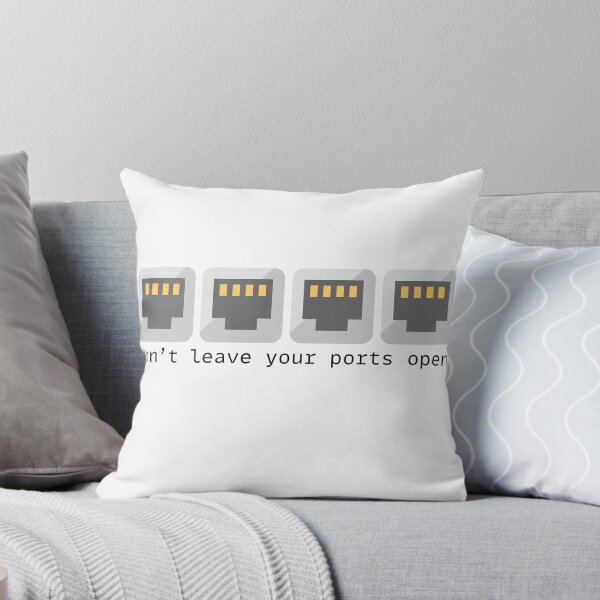Item preview, Dont Leave Your Ports Open designed and sold by PatchMerch.