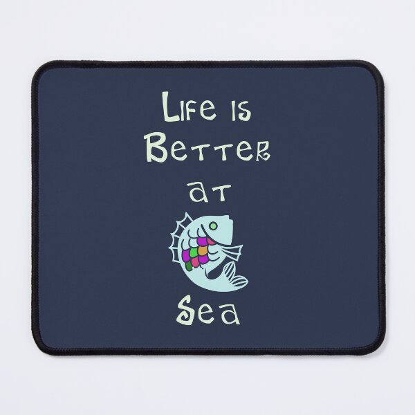 Item preview, Life is Better at Sea designed and sold by Studio LeDauphin.