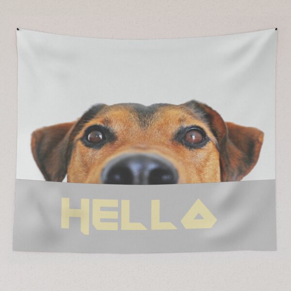 Item preview, The dog is watching  designed and sold by CreativeWorld96.