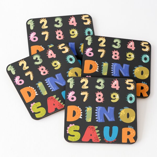 Item preview, Numbers and dinosaurs cute designed and sold by CHANCHANAI.