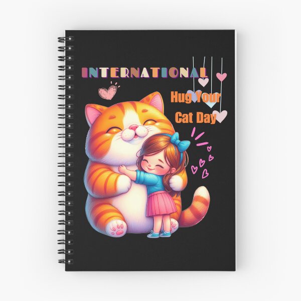 Item preview, International Hug your cat day, Cat day designed and sold by Jackie2024.