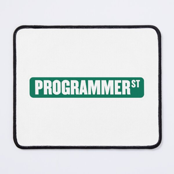 Item preview, Programmer Street designed and sold by PatchMerch.
