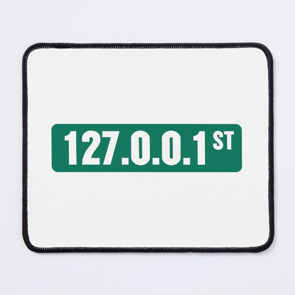 Item preview, 127.0.0.1 Localhost Street designed and sold by PatchMerch.