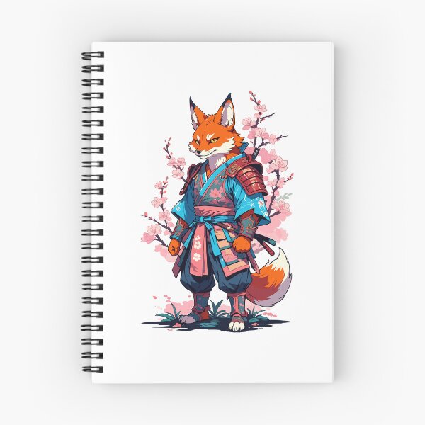 Item preview, Kitsune Samurai Fox Vintage Ukiyo-e Style designed and sold by LuminOrb.