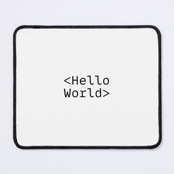 Item preview, Hello World Programmer designed and sold by PatchMerch.