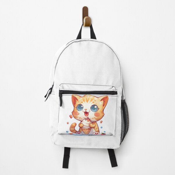 Item preview, Orange cat eats ice cream D2 (13000 x 13000 px) designed and sold by ParaCross.