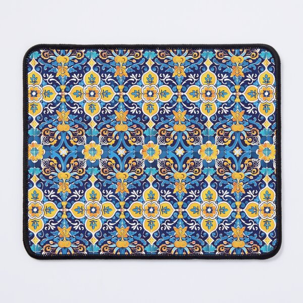 Item preview, Vibrant Sicilian Tile Majolica Pattern designed and sold by VoyteksDesigns.