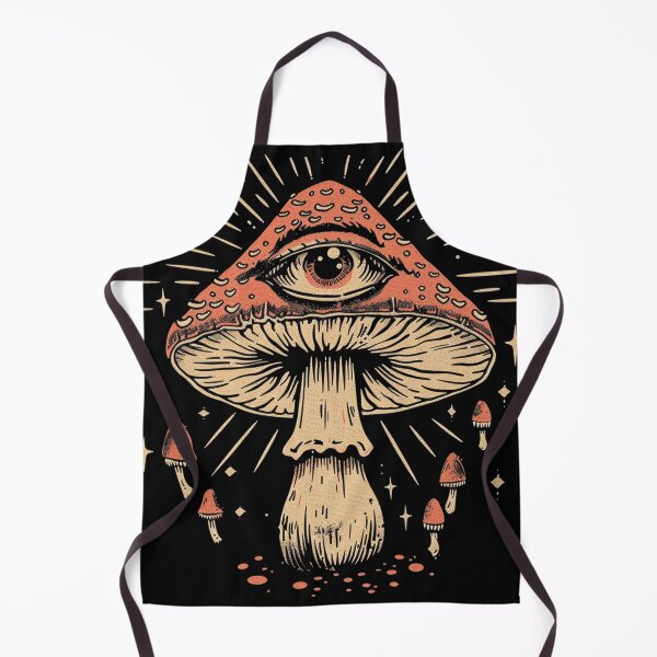 Item preview, Psychedelic magic Amanita Muscaria mushrooms with eye designed and sold by KateEbony.