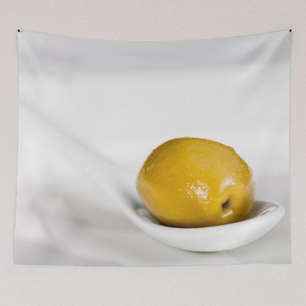 Item preview, Olive on white ceramic spoon designed and sold by carlotoffolo.