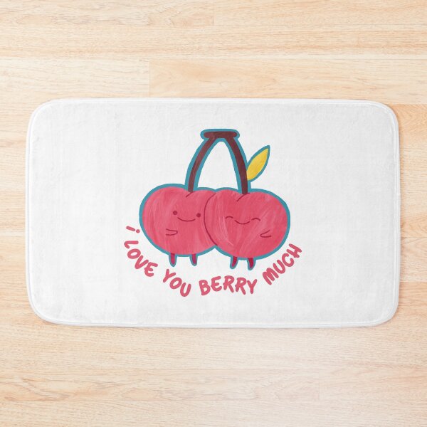 Item preview, LOVE YOU BERRY MUCH | LOVE  designed and sold by MUDUGAMU.