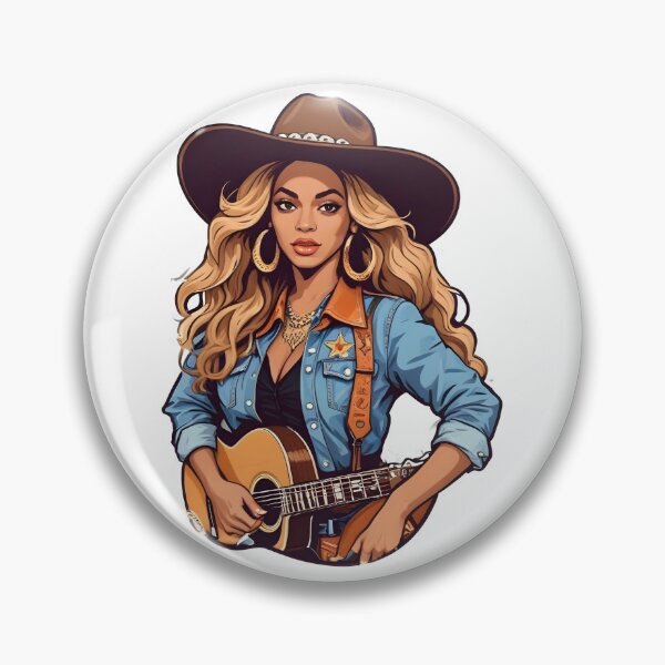 Item preview, Beyonce cowgirl playing guitar designed and sold by nilver.
