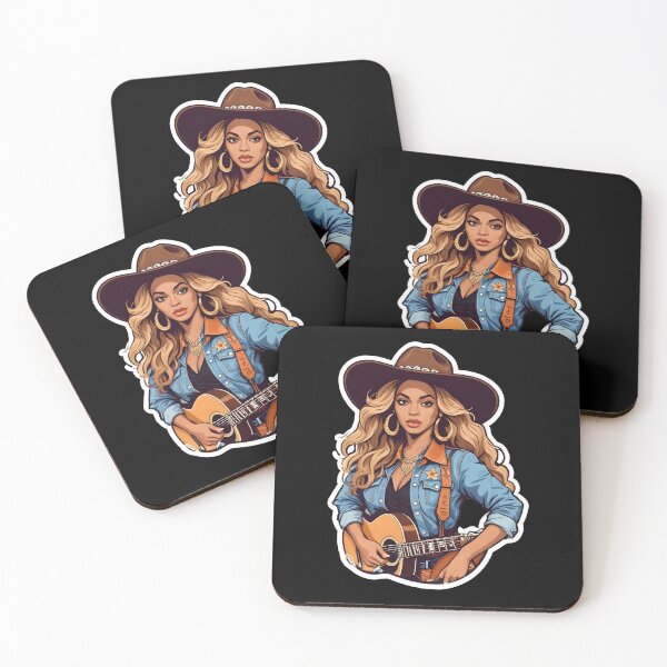 Item preview, Beyonce cowgirl playing guitar designed and sold by nilver.