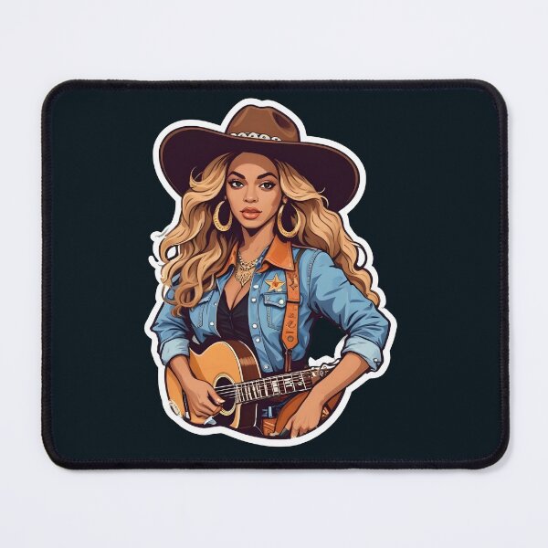 Item preview, Beyonce cowgirl playing guitar designed and sold by nilver.