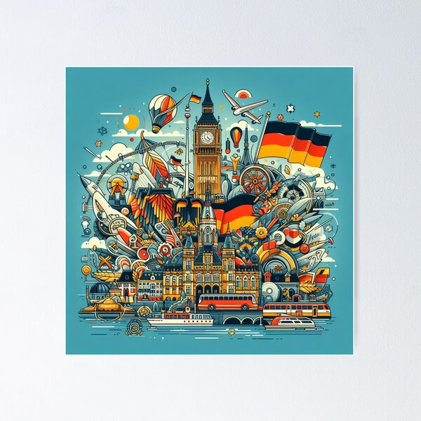 Artikelvorschau, Tolles Design, deutsche Kultur entworfen und verkauft von Graphic  Grove.
