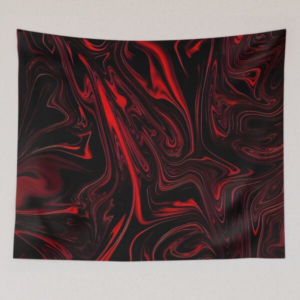 Item preview, Crimson Ripples on Dark Black designed and sold by MOBI-CASE.