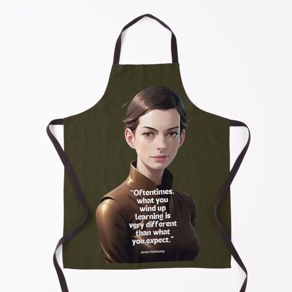 Item preview, Anne Hathaway Quote designed and sold by VarnaChitra.