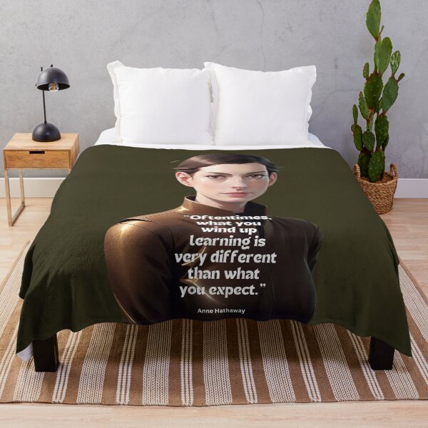 Item preview, Anne Hathaway Quote designed and sold by VarnaChitra.