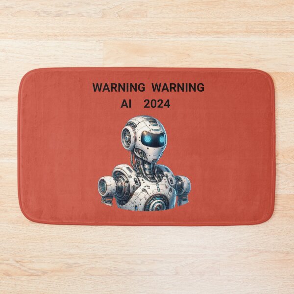 Item preview, WARNING WARNING AI 2024 designed and sold by Terrence Webster.