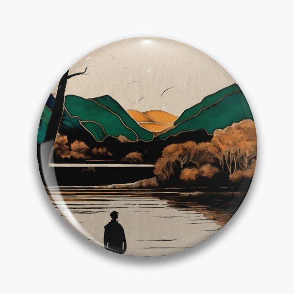 Item preview, Lonely man in Nature designed and sold by Anas Arts.