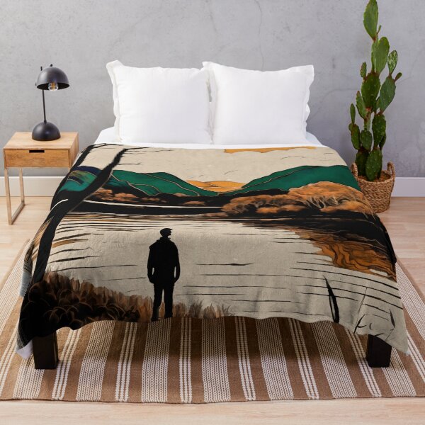 Item preview, Lonely man in Nature designed and sold by Anas Arts.