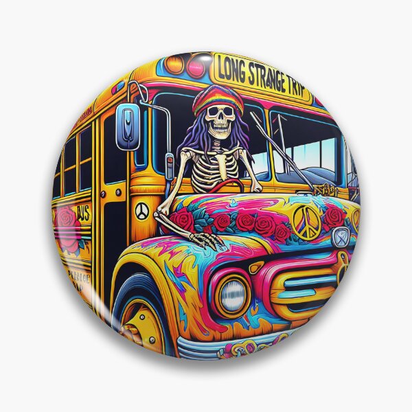 Item preview, Psychedelic School Pool Vehicle of a Bay Area Dreadhead designed and sold by HippieFarms11.