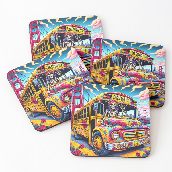 Item preview, Psychedelic School Pool Vehicle of a Bay Area Dreadhead designed and sold by HippieFarms11.