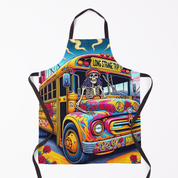 Item preview, Psychedelic School Pool Vehicle of a Bay Area Dreadhead designed and sold by HippieFarms11.