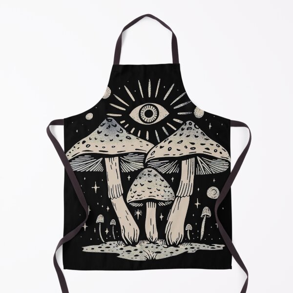 Item preview, Psychedelic magic mushrooms with eye designed and sold by KateEbony.