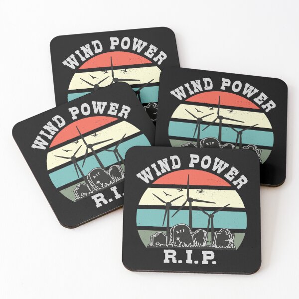 Item preview, Wind Power RIP, No to Wind Energy designed and sold by HandicraftArt.