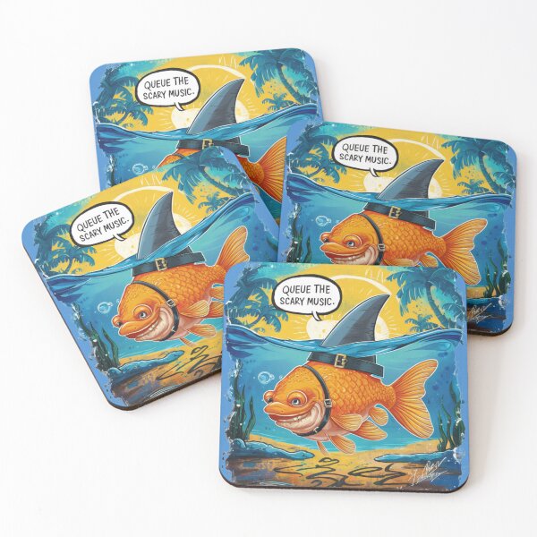 Item preview, Goldfish With Shark Fin designed and sold by FanaticB.