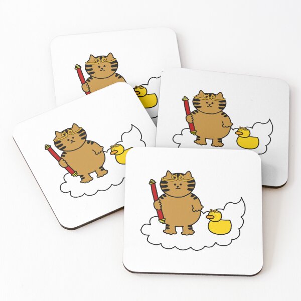 Item preview, Son Goku the Cat and the Duck designed and sold by superbaechoo.