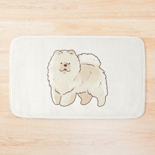Item preview, Cream chow chow illustration  designed and sold by Artofmayara.