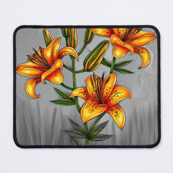 Item preview, Orange Lilies  designed and sold by Anas Arts.