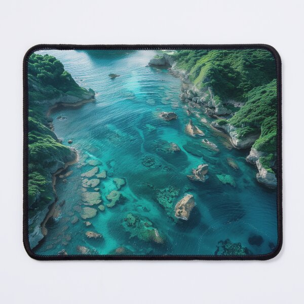 Item preview, Aerial View of Okinawa Coastline designed and sold by palmyst.