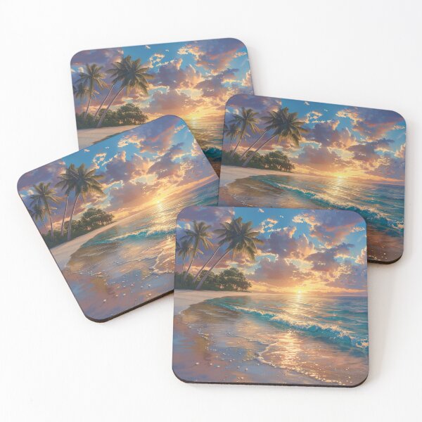 Item preview, Okinawa Tropical Sunset Bliss designed and sold by palmyst.