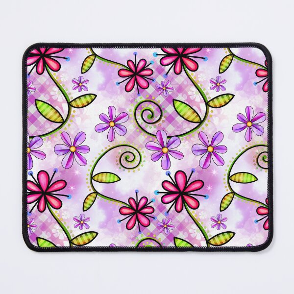 Item preview, Shades of Purple and Pink Floral Pattern designed and sold by AlienOccupation.