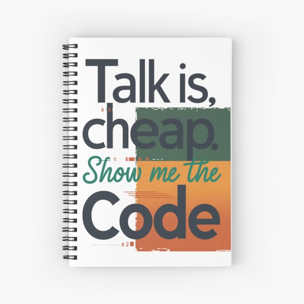Artikel-Vorschau von Reden ist billig. Zeig mir den Code. Lustiges Programmieren., designt und verkauft von Kannan-Ravi.
