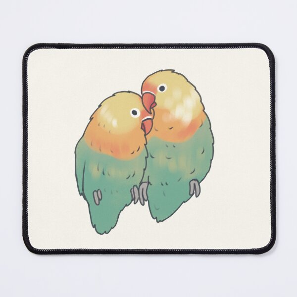 Item preview, Cute Lovebirds illustration designed and sold by Artofmayara.