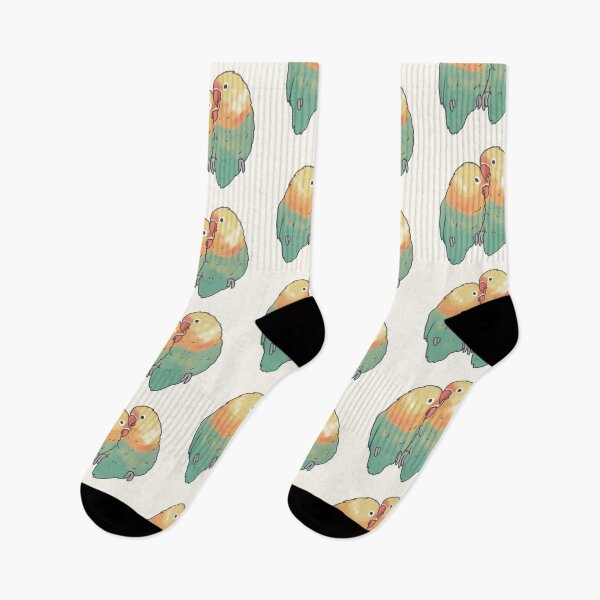 Item preview, Cute Lovebirds illustration  designed and sold by Artofmayara.