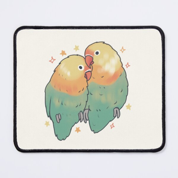 Item preview, Lovebirds illustration designed and sold by Artofmayara.